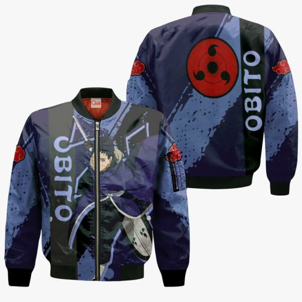 Obito Hoodie Akatsuki Naruto Shirt Custom Anime Zip Jacket 4