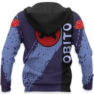 Obito Hoodie Akatsuki Naruto Shirt Custom Anime Zip Jacket 10