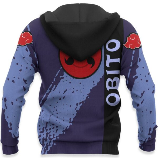 Obito Hoodie Akatsuki Naruto Shirt Custom Anime Zip Jacket 5