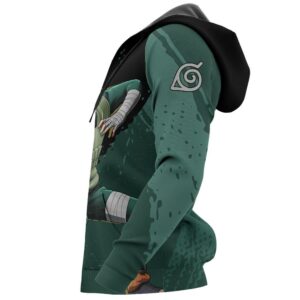 Rock Lee Hoodie Naruto Shirt Custom Anime Zip Jacket 11