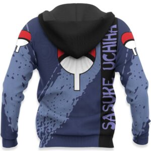 Uchiha Sasuke Hoodie Shirt Naruto Anime Jacket 10