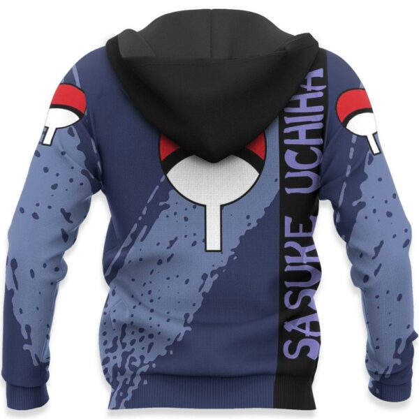 Uchiha Sasuke Hoodie Shirt Naruto Anime Jacket 5