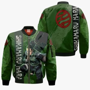 Nara Shikamaru Hoodie Shirt Naruto Anime Jacket VA12 9