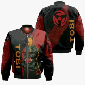 Tobi Hoodie Akatsuki Naruto Shirt Custom Anime Zip Jacket 9