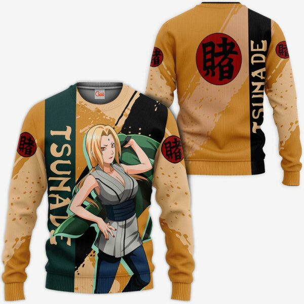 Tsunade Hoodie Naruto Shirt Custom Anime Zip Jacket 2