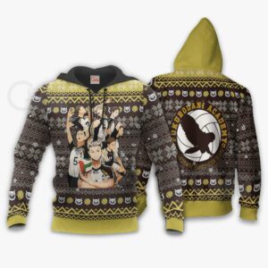 Fukurodani Academy Ugly Christmas Sweater Haikyuu Anime Xmas VA10 7