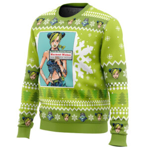 Jolyne Kujo Jojo’s Bizarre Adventure Christmas Sweater ST02 5