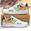 Ace Sneakers Custom One Piece Anime Shoes Fan PT04 7