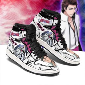 Aizen Bleach Anime Sneakers Fan Gift Idea MN05 4