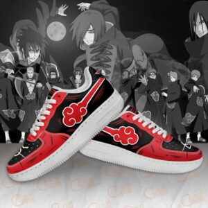 Akatsuki Shoes Custom Naruto Anime Shoes PT10 6