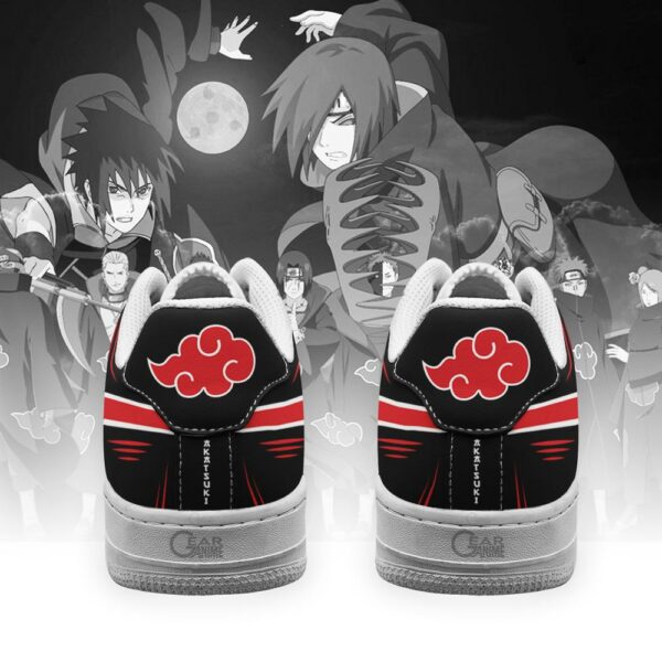 Akatsuki Shoes Custom Naruto Anime Shoes PT10 4