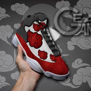 Akatsuki Cloud Sneakers Naruto Anime Custom Shoes TT09 7