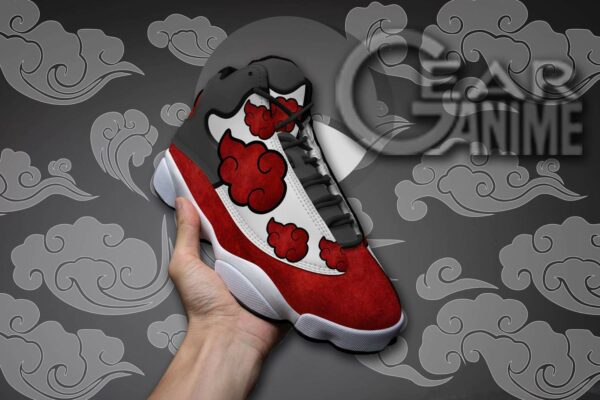 Akatsuki Cloud Sneakers Naruto Anime Custom Shoes TT09 3