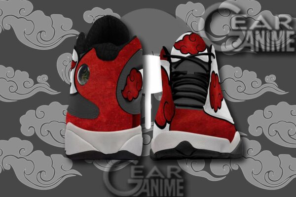 Akatsuki Cloud Sneakers Naruto Anime Custom Shoes TT09 4