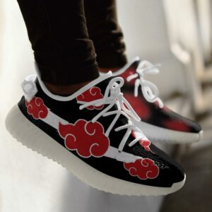 Akatsuki Cloud Shoes Black Naruto Anime Sneakers 9