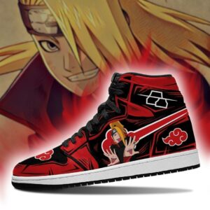 Akatsuki Deidara Sneakers Boots Naruto Anime Shoes Fan Gift MN04 5