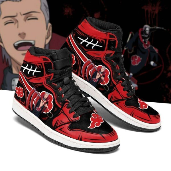 Akatsuki Hidan Naruto Anime Sneakers Fan Gift MN04 2