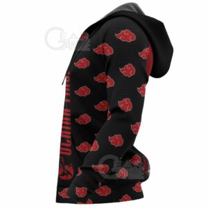 Akatsuki Itachi Hoodie Shirt Naruto Akatsuki Anime Jacket 12