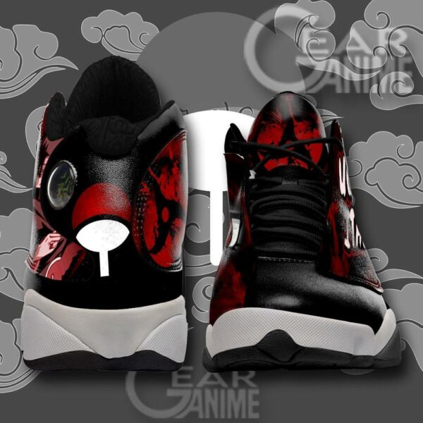 Akatsuki Itachi Sneakers Sharingan Eyes Naruto Anime Shoes TT09 2