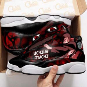 Akatsuki Itachi Sneakers Sharingan Eyes Naruto Anime Shoes TT09 7