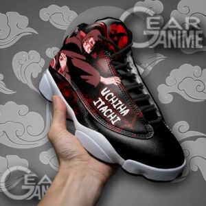 Akatsuki Itachi Sneakers Sharingan Eyes Naruto Anime Shoes TT09 8