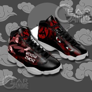 Akatsuki Itachi Sneakers Sharingan Eyes Naruto Anime Shoes TT09 9