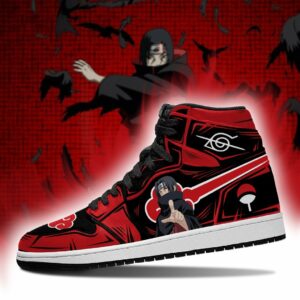 Akatsuki Itachi Sneakers Boots Naruto Anime Sneakers Costume 7