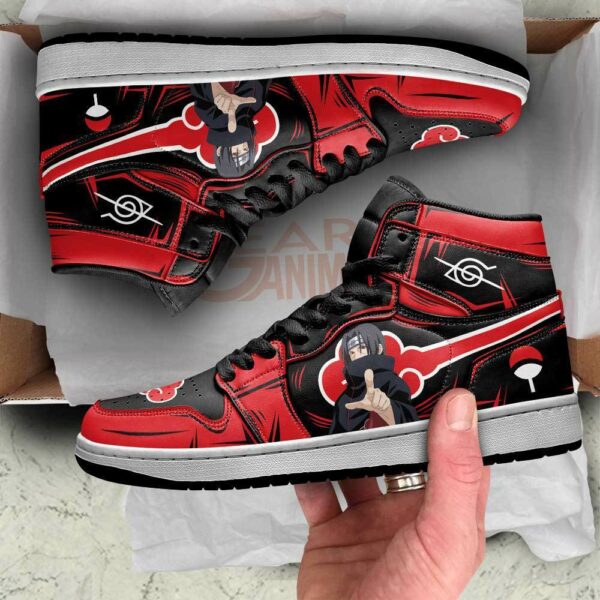 Akatsuki Itachi Sneakers Boots Naruto Anime Sneakers Costume 2