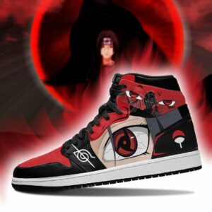 Akatsuki Itachi Sneakers Sharingan Eyes Shoes Naruto Anime 6