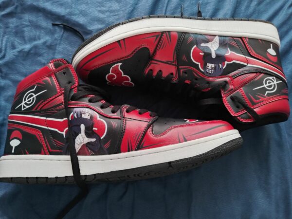 Akatsuki Itachi Sneakers Custom Anime Shoes 5