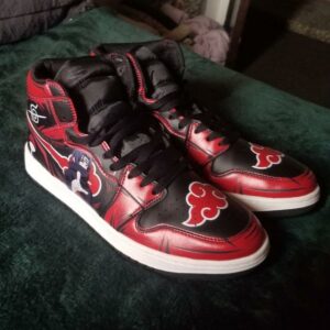 Akatsuki Itachi Sneakers Custom Anime Shoes 11