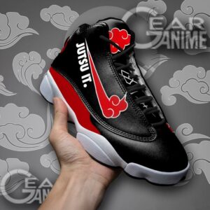 Akatsuki Jutsu It Sneakers Naruto Anime Custom Shoes 8