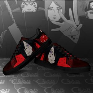 Akatsuki Madara Skate Shoes Naruto Anime Custom Shoes PN09 6