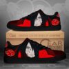 Akatsuki Madara Skate Shoes Naruto Anime Custom Shoes PN09 8