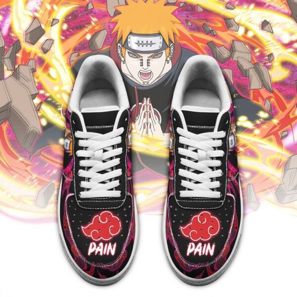 Akatsuki Pain Sneakers Custom Naruto Anime Shoes Leather 2