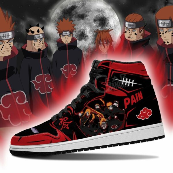 Akatsuki Pain Shoes Eyes Costume Boots Naruto Anime Sneakers 2