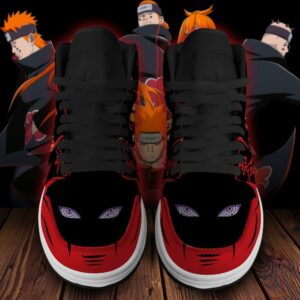 Akatsuki Pain Shoes Eyes Costume Boots Naruto Anime Sneakers 6