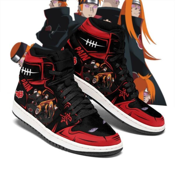 Akatsuki Pain Shoes Eyes Costume Boots Naruto Anime Sneakers 1