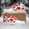 Akatsuki Shoes Shoes Naruto Anime Custom Shoes White 6