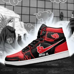 Akatsuki Sneakers Custom Jutsu It Anime Naruto Shoes 7