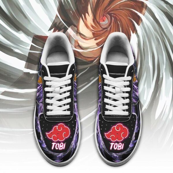 Akatsuki Tobi Sneakers Custom Naruto Anime Shoes Leather 2