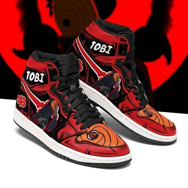 Akatsuki Tobi Naruto Anime Sneakers Fan Gift MN04 2