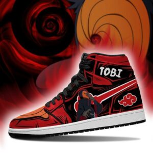 Akatsuki Tobi Naruto Anime Sneakers Fan Gift MN04 5