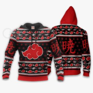 Akatsuki Ugly Christmas Sweater Naruto Anime Custom Xmas Gift VA10 7