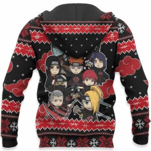 Akatsuki Ugly Christmas Sweater Naruto Anime Xmas Gift Custom Clothes 12