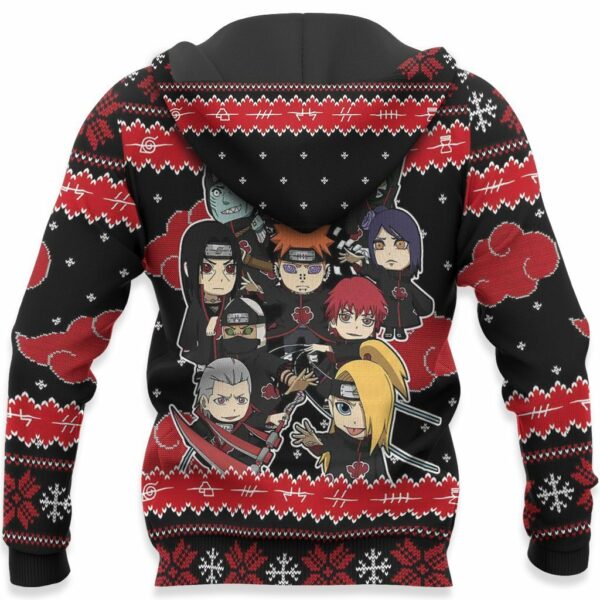 Akatsuki Ugly Christmas Sweater Naruto Anime Xmas Gift Custom Clothes 6