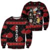 Akatsuki Ugly Christmas Sweater Naruto Anime Xmas Gift Custom Clothes 7