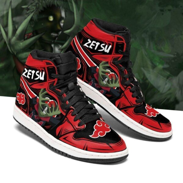 Akatsuki Zetsu Naruto Anime Sneakers Fan Gift MN04 2