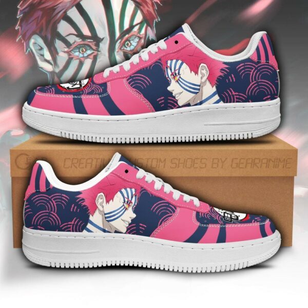 Akaza Sneakers Custom Demon Slayer Anime Shoes Fan PT05 1