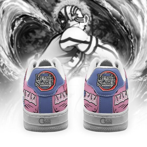 Akaza Air Sneakers Custom Anime Demon Slayer Shoes 4